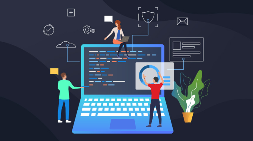 web application development content